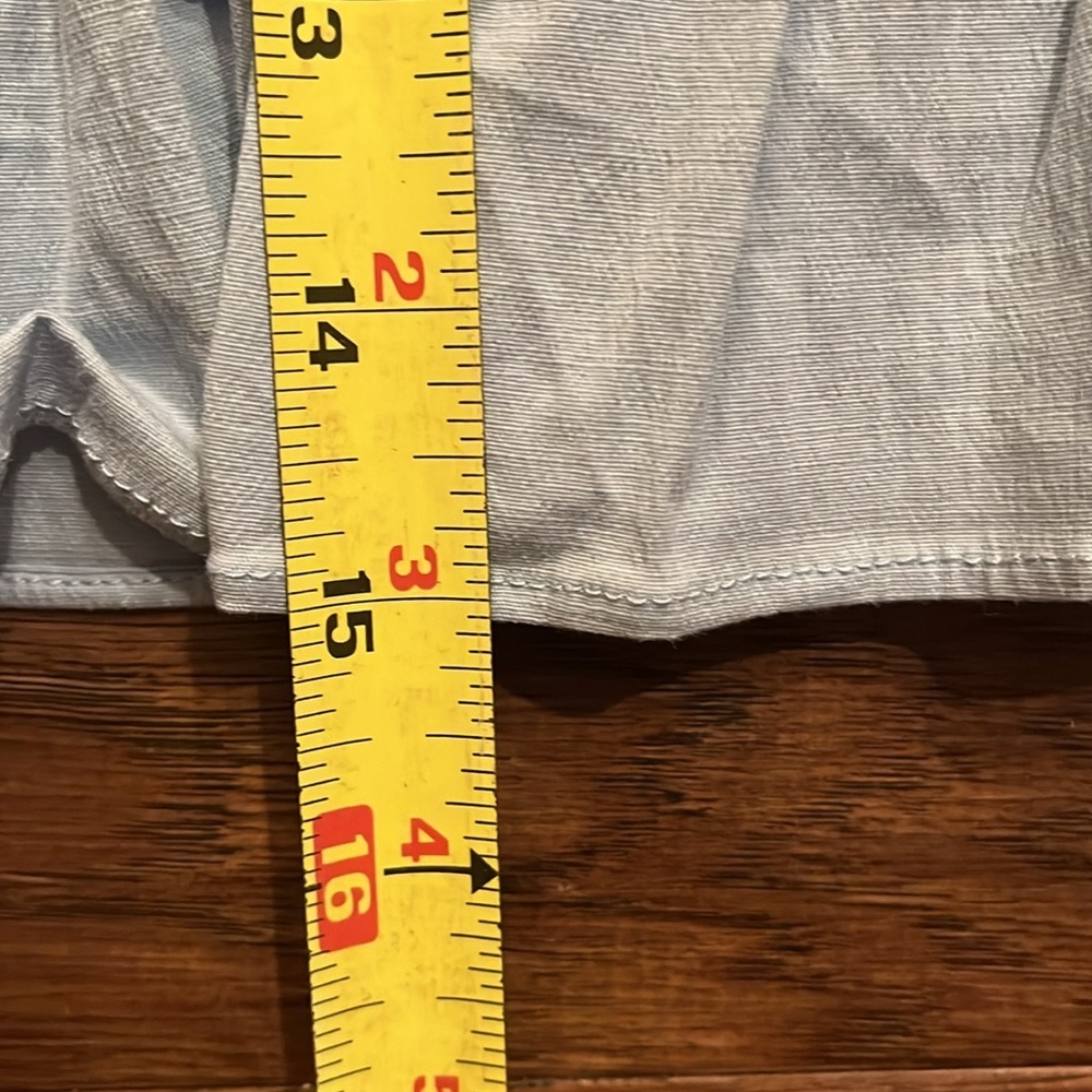 TCEC Blue Ruffle Mini Skirt Size L - Picture 6 of 8